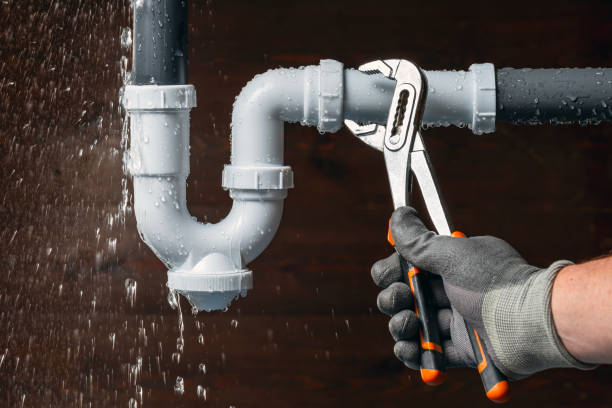 Professional Leak Detection technician working in Moss Point, MS